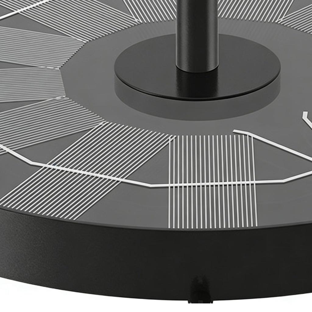 Bird Bath Solar Fountain Hummingbird Pump Solar Fountain For Lawn Garden Pool Deck Patio Backyard Yard Outside Decor