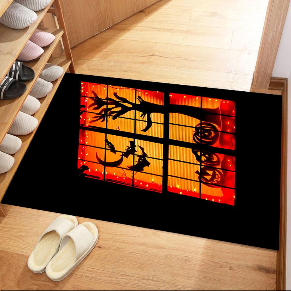 Halloween 95 Area Rug Design for Balcony Dormitory Entryway Playrooms Anti-slip Rug Office Home Decor Wedding Party Gift