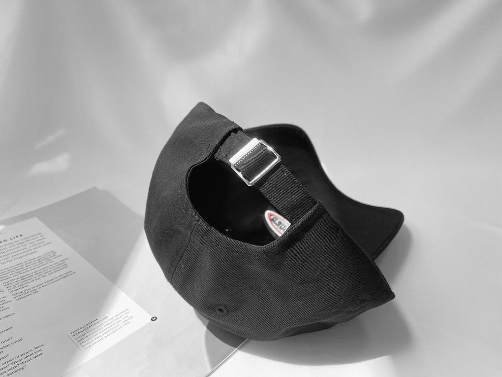 Women's Unisex Circle Logo Ball Cap Hat Basic Cap