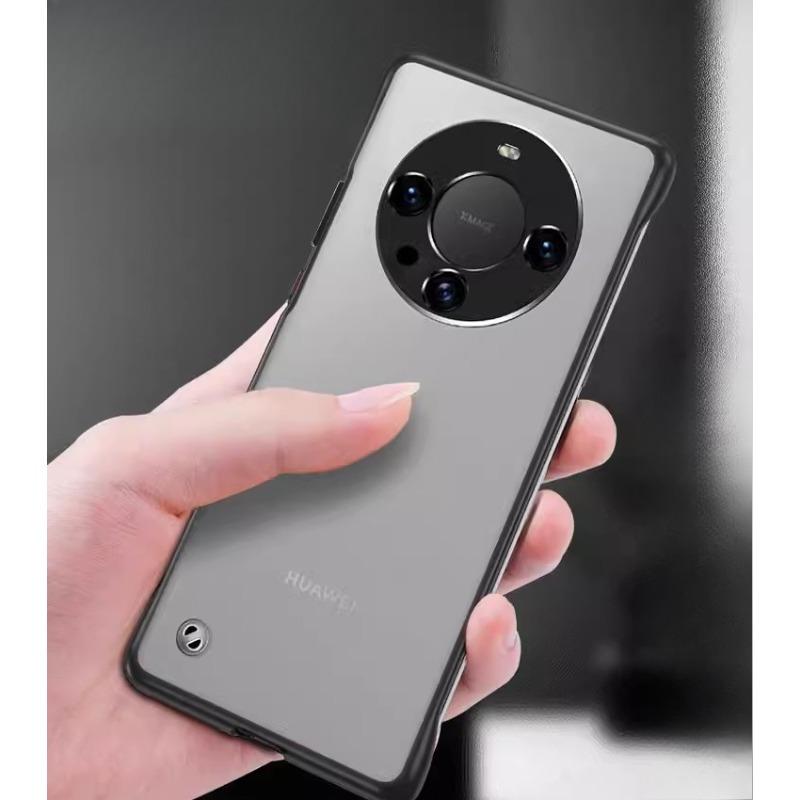 Frosted Borderless Phone Case for Huawei Mate60, Ultra-thin Semi-case for HONOR 90pro P50 Drop Protection