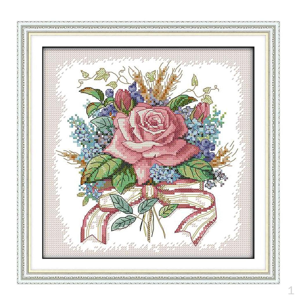 стежок 14CT DIY Ручная вышивка 27 x 27cm 14CT