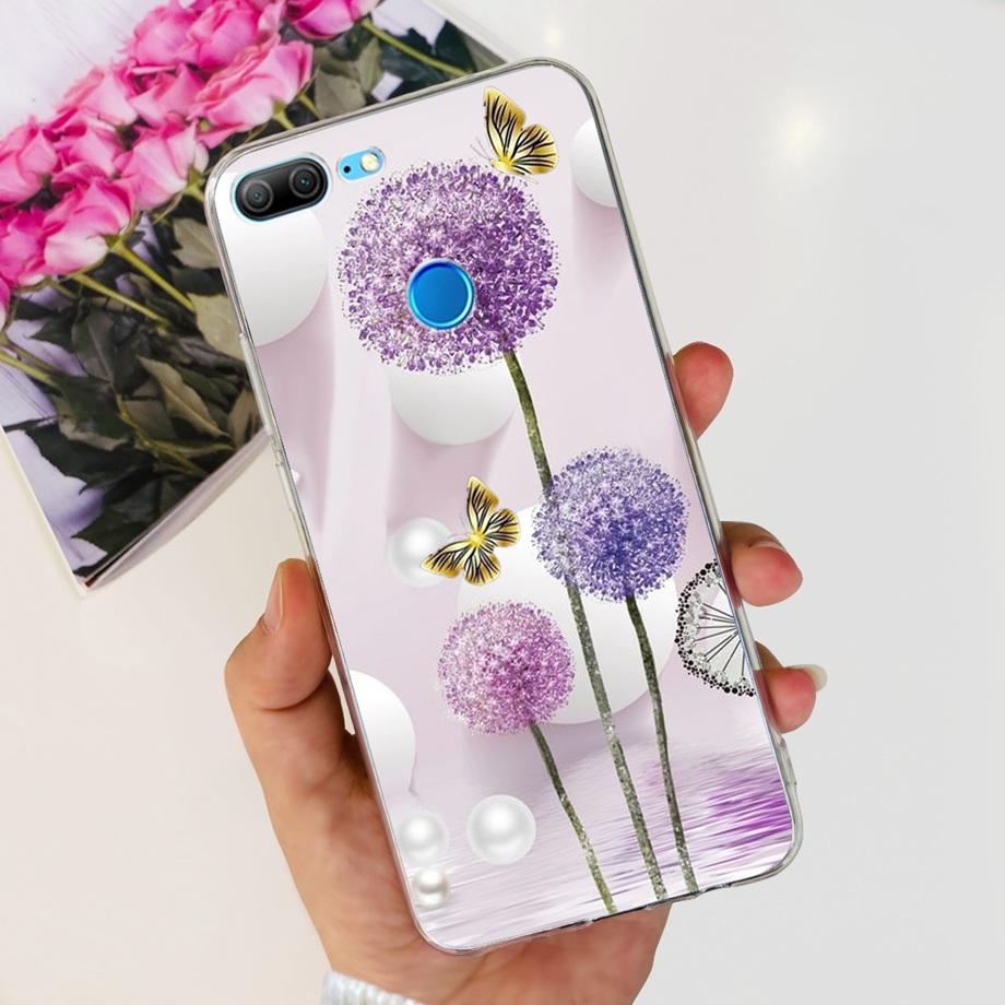 For Huawei Honor 9 Lite Transparent Luxury Fashion Soft TPU Silicone Bumper Capa For Honor 9 Lite Honor9Lite Bumper Housing Case