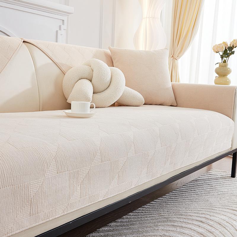 

Подушка для дивана, всесезонная универсальная подушка для сиденья дивана Schneider, нескользящая, легкая роскошь, высококачественный современный кожаный чехол, ткань для покрытия 70*70cm