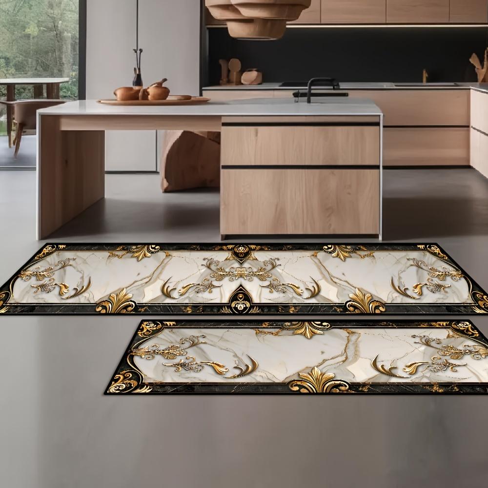 Luxury Printed Runner Rug for Hallways, Living Rooms, Bedrooms, Entryways & Doorways Non-Slip, Stain-Resistant Home Decor