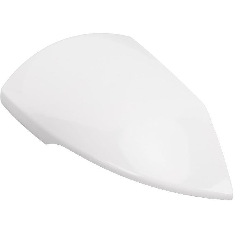 Side Mirror Cover Cap Unpainted White Rearview Wing Mirror Cap Weather Replacement for Hyundai Elantra 2021 to 2023 (Right)