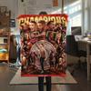 The Gunners Print FlAannel Blanket, High quality Comfortable for All Seasons, Home Decor, Warmth and Comfort