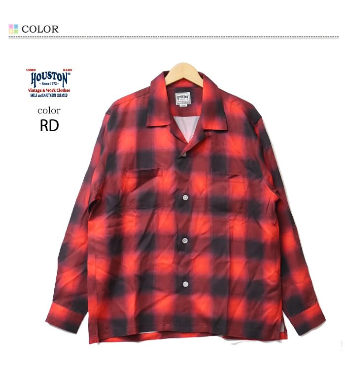 Houston Classic Ombre Check Long Sleeve Shirt