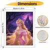 Disney Princess Oil Painting Hand Painting Art Kit Coloring Painting Handmade Diy Home Decoration Gift