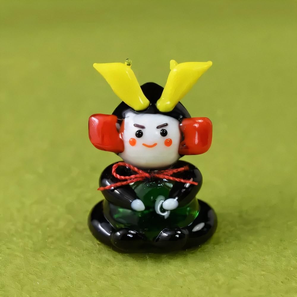 Four Cart Cute Handmade Glass Craft Day Young Warrior Boy's