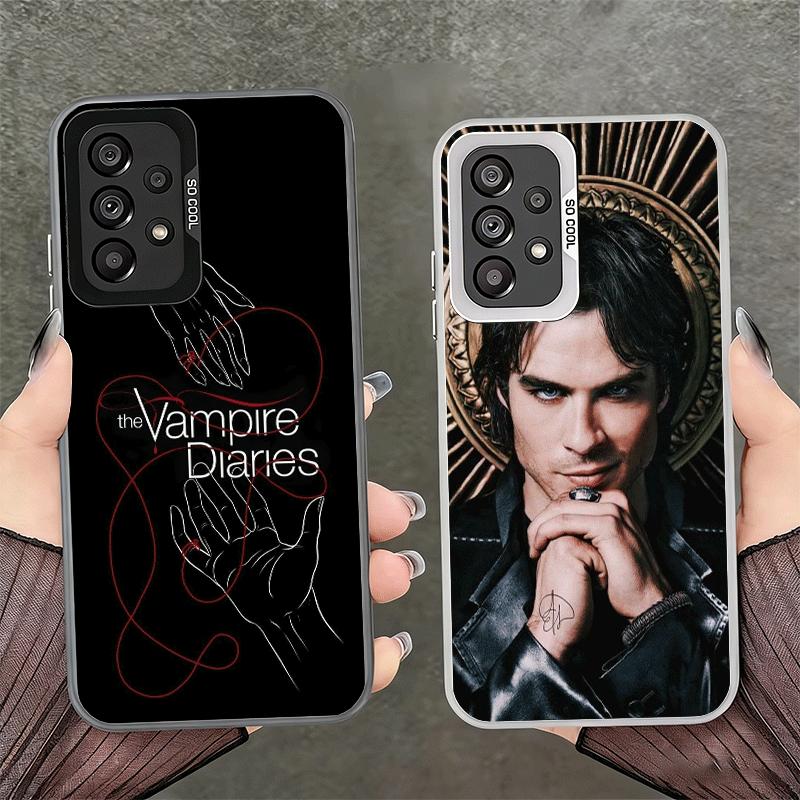 Custodia Antiurto per Telefono The Vampire Diaries per Samsung A17 A16 A15 A14 A37 A57 A36 A56 A26 A35 A55 A25 A34 A54 A24 A13 A23 A33 A5