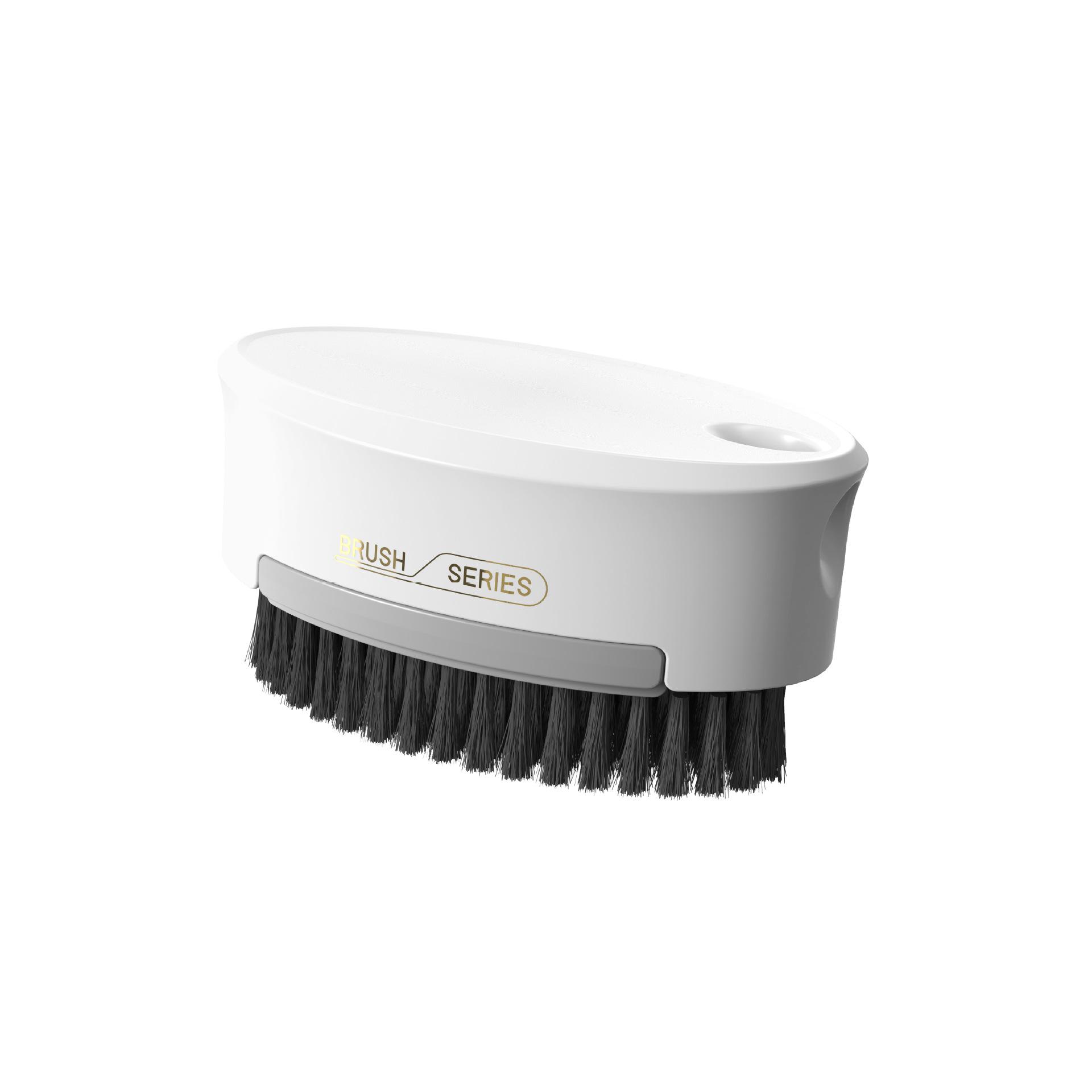 

Двусторонняя щетка для стирки с жесткой щетиной, прочная пластиковая щетка для мытья посуды 1Pcs