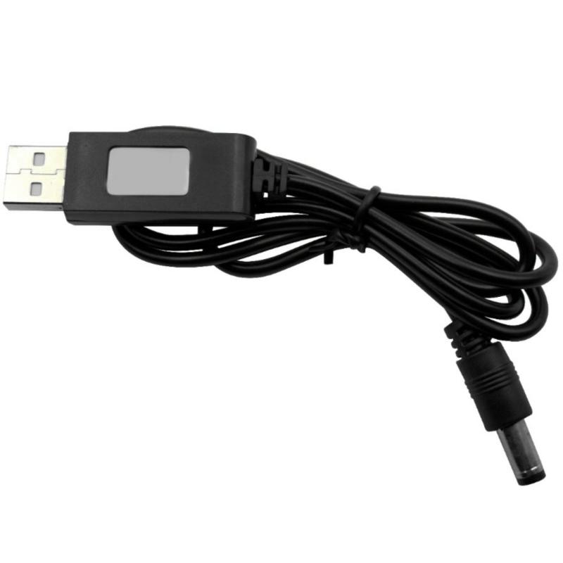 50cm Length Intelligent Charging Cord USB Power Cord Wire for 18650 Lithium Battery 3.5mm/5.5mm/USB 5pin Plug Option