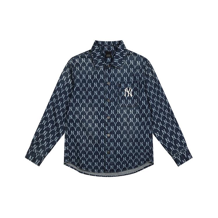 

New MLB New York Yankees Shirt Unisex Blue 31WSN3041-50U XS