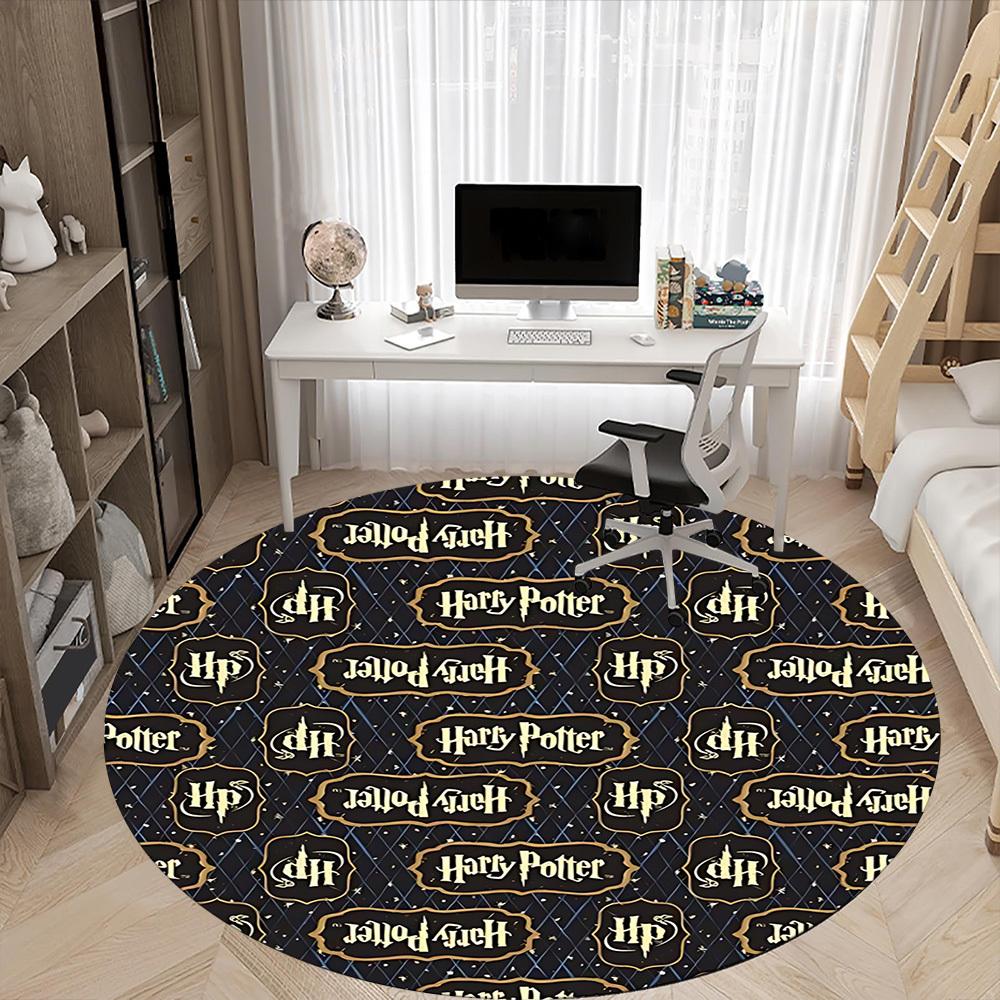 1pc Harry Potter Chair Carpet for Office Non-Slip, Indoor Non-Slip Washable Carpet, Non-Shedding Mat For Office Yy251030078