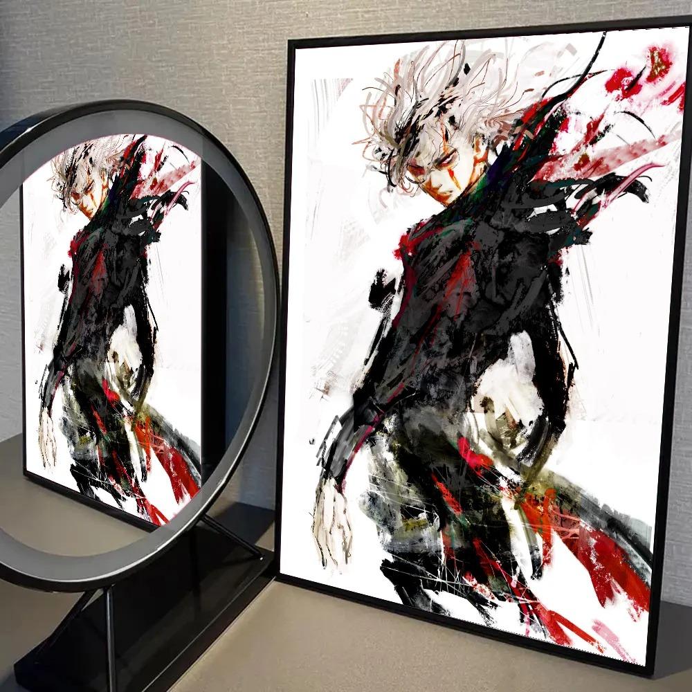 1 adet Anime D Dandadan Ken Takakura P Poster Tuval Tablolar Sanat Kahve Evi Bar Odası Duvar Dekoru