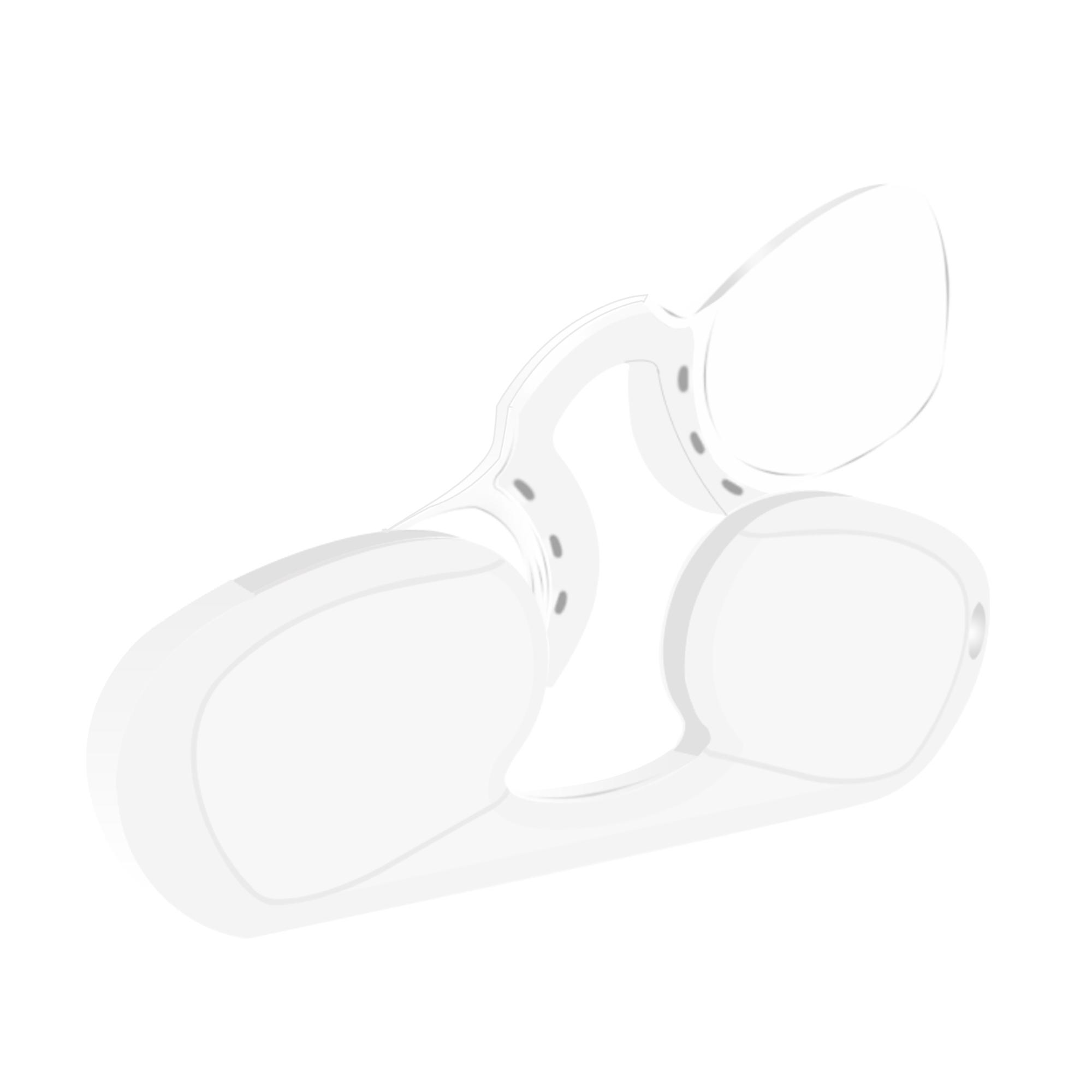 

For Female Rolipop Clip Nose Mini Mens Readers Reading Eyewear With Case Portable Rimless 1.0 1.5 2.0 2.5 3.0 Computer Use Reading 1.5