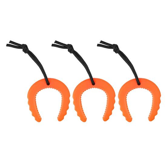 1/2/3Pcs Rubber Door Stopper Wedge Universal C-shaped Door Stopper Emergency Firefighter Medical Services First Responder Door Stop Accessories