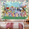 My Little Pony Tapestry - Cute Girls' Room Dorm Decor Wall Hanging Backdrop.