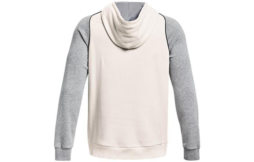 Under Armour Rival Sweatshirts Men's White Hooded Moderate Regular 1373831-112