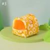 Hamster Print Hammock Sleeping Bed Hanging Bed Mat Cage Accessories Warm AntiScratch Tunnel Bed for Ferrets Squirrels