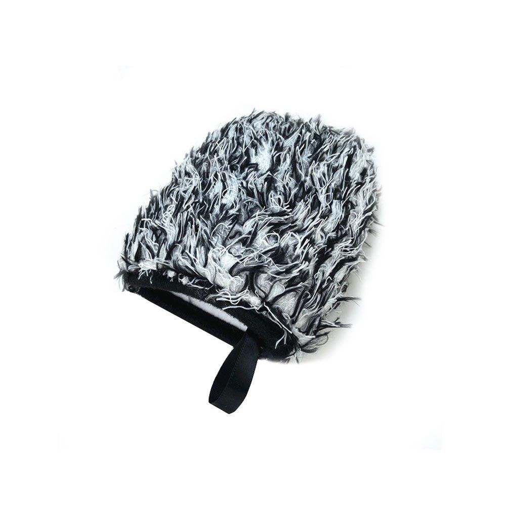 

Утолщенная двухсторонняя перчатка из микрофибры для мытья колес, супермягкая карманная перчатка для мытья автомобиля серый