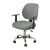 Office Chair Cover Stretch Jacquard Elastic Covers 2 Piece for Desk Computer Chair Slipcover Stretchable Resistant Stretchable Computer Chair Covers