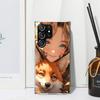Cute Anime Ins Girls Animal Cat Phone Case For Samsung Galaxy S26 S25 Edge S24 FE S23 S22 Ultra S21 Plus S20 + Art Fundas Back C
