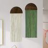 Yousheng Boho Kwast Wandtapijt Wandhanger String Wandtapijt Handgemaakt Katoenkoord Kwast Wandtapijt voor Woonkamer Slaapkamer Decoratie