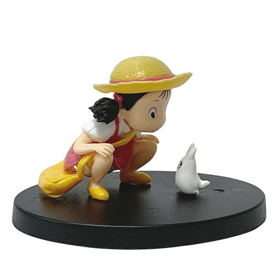 Anime Peripheral Collectible Models Cute Girl Squatting Figure Pvc GK Action Statue Model Doll Collection Decoration Toy Gift