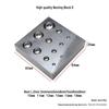 Multifunctional Jewelry Polishing & Grinding Tools: Square, Round, Irregular Shapes in Gold, Silver, Copper.