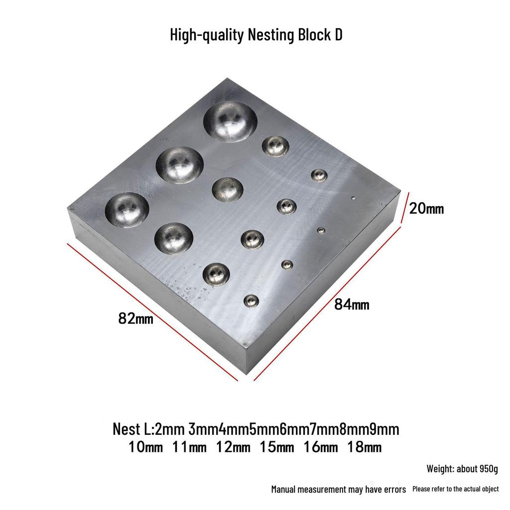 Multifunctional Jewelry Polishing & Grinding Tools: Square, Round, Irregular Shapes in Gold, Silver, Copper.