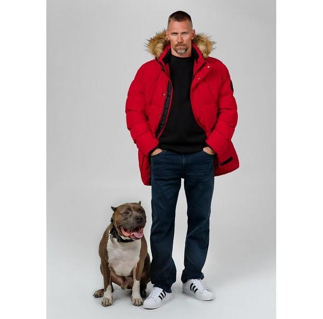 Куртка зимняя PITBULL Мужская парка с капюшоном Forest S