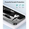 E.F.Connection Displayschutzfolien aus gehärtetem Glas für iPhone 13 Pro (6,1") - Packung mit 3