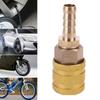 Car Tire Air Chuck Inflator Pump Valve Clip Connector Car Tire Clip On Adapter Brass 8mm Tyre Wheel Valve for Inflatable Pump