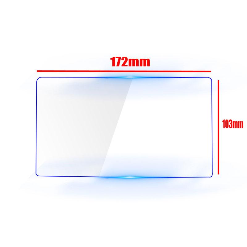 Auto Gehärtetes Glas Displayschutzfolie Aufkleber GPS LCD Schutz Für KIA RIO KX3 K2 K3 KX5 K5 Sorento Sportage Optima Fort