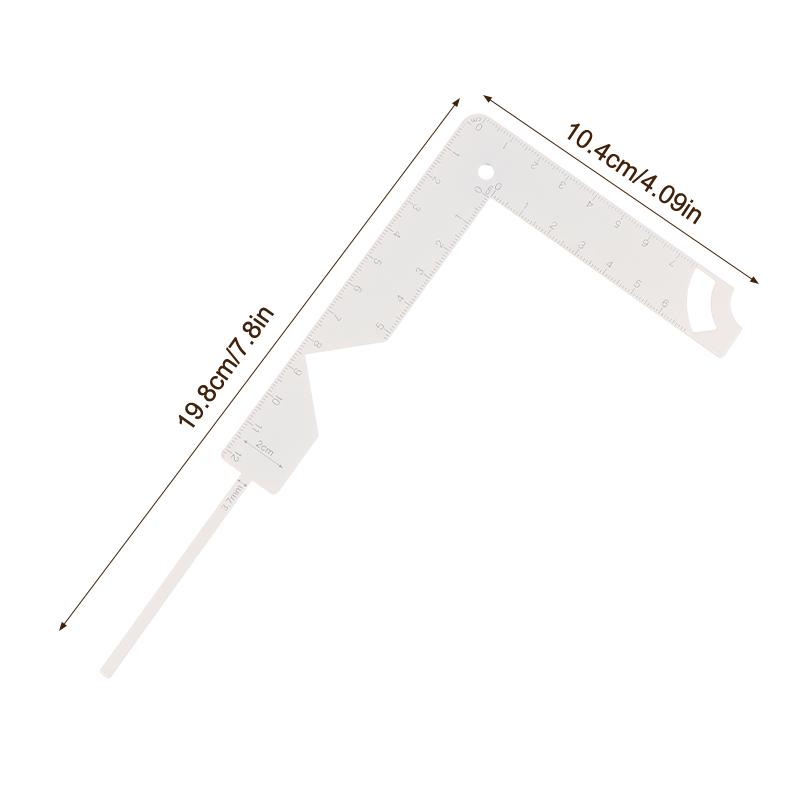 Book Cover Guide Metal Tool Multifunctional 5 In 1 Making Album Shell Guide Ruler Diy Book Binding Cover