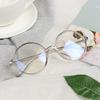 Vintage Round Anti Blue Light Glasses Clear Lens Fashion Plastic Frame Goggles Optical Men Women Eyeglass Frame Fake Eyewear