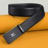 Belts for Men's Business Automatic Buckle Belt Head Layer Cowhide Belt Gift Belt