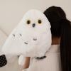 30/36cm Lifelike White Owl Plush Toy Simulation Bird Snowy Owl Toy Realistic Animal Suft Toys Birthday Gift For Boys And Girls