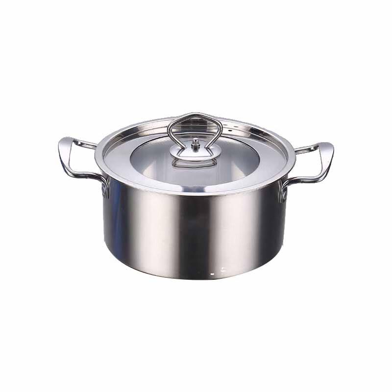 Danshi Zhiyuan Commercial Individual Induction Hotpot with Lid 18cm Diameter, 2100ml Capacity