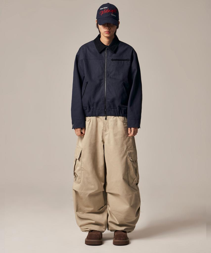 IDWS Andy Twill Balloon Cargo Pants Beige