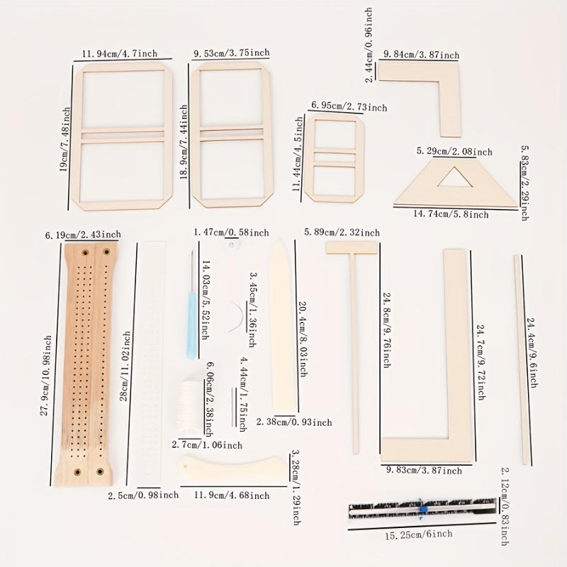 1set Bookbinder Set Diary Album Cover Making Bag Book Positioning Ruler Straight Ruler Origami Knife Punching Stitching Lines