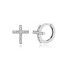 The Cross 2 One-Touch Earrings_252300030