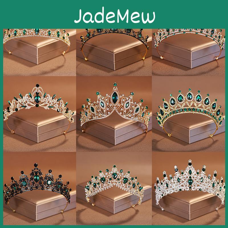 Headwear Classic Crown Bridal Itacazzo Army Green Colourtiras Suitable For Womens Weddings And Birthday Parties