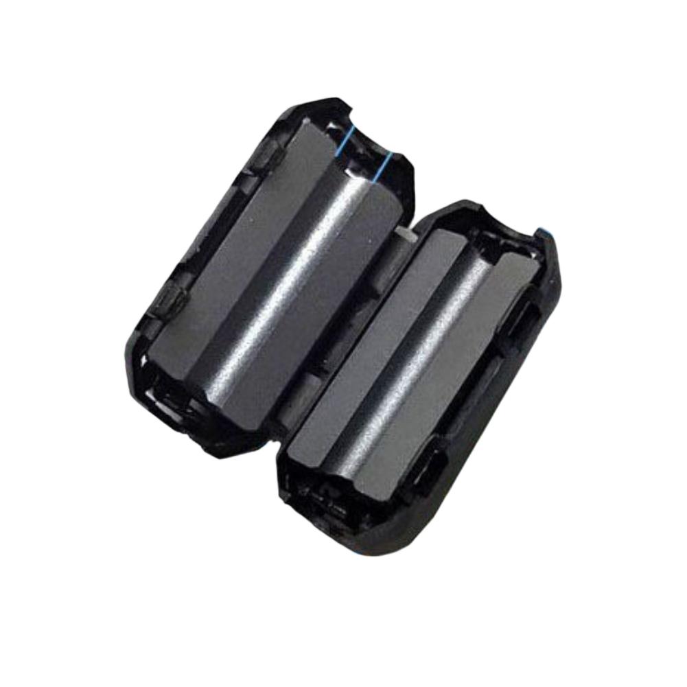 48PCS Ferrite Core Set with Folded Clips for Cable Electromagnetic Interference Minimizing and Noise Filtering