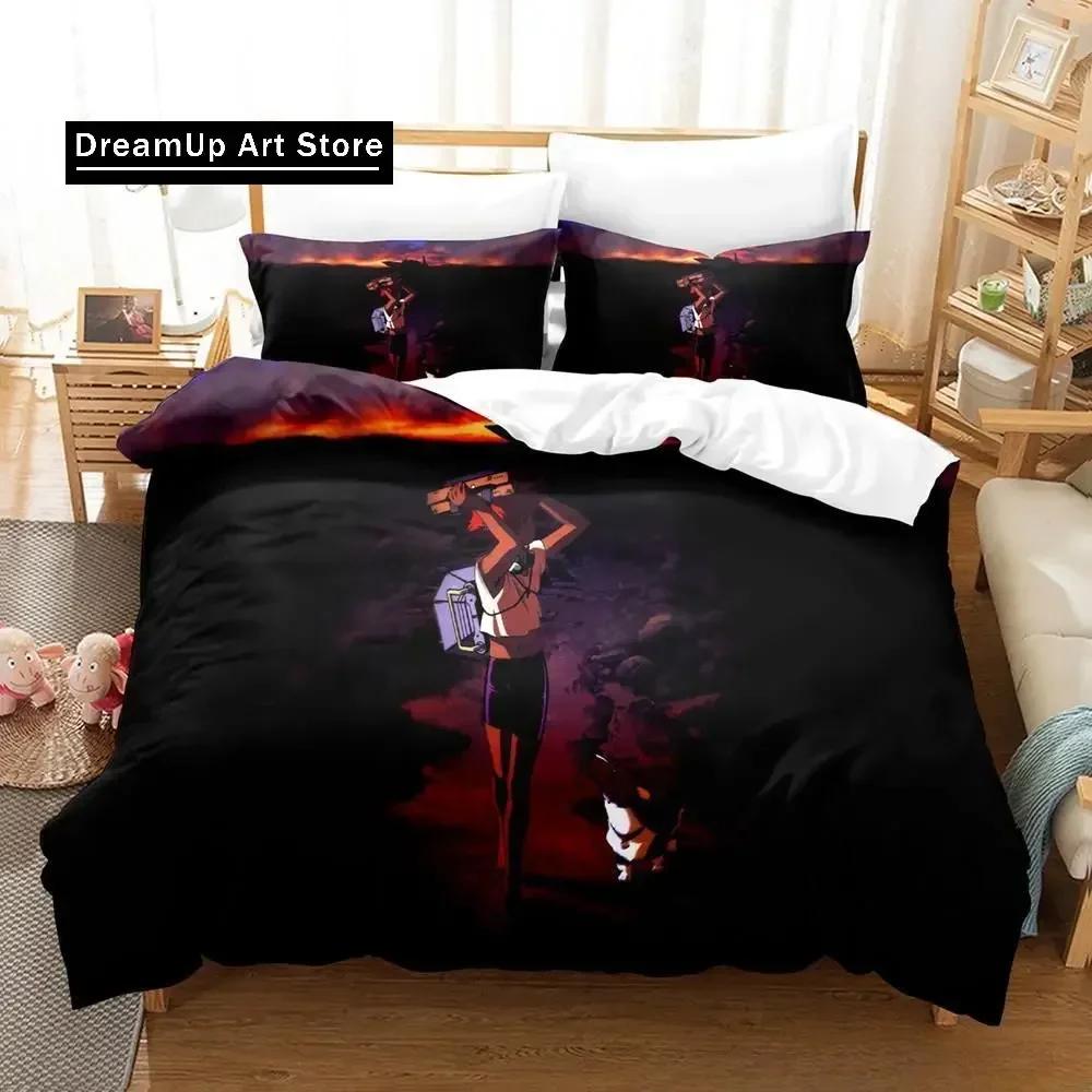New Cowboy Bebop Bedding Set Single Twin Full Queen King Size Bed Set Adult Kid Bedroom Duvet Cover Sets 3D Game Bed Sheet Set