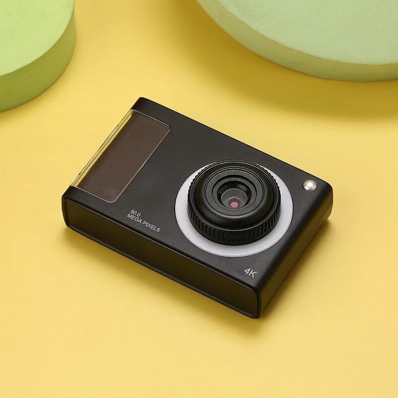 

Камера для студентської вечірки високої роздільної здатності, Кампусна CCD-камера, Ретро портативна цифрова камера, Тревел карткова камера чорний