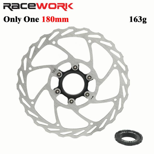 RACEWORK Brzdové kotouče Mtb Centerlock Kotoučové brzdy Rotor 160mm 180mm Disco 140mm Cyklistický třmen Centerlock Rotor pro hory