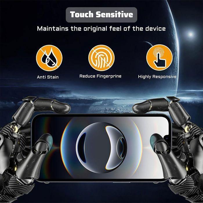 Film de protection en verre trempé - pour iPhone 16e - Lot de 3 - Antichoc - Anti-rayures - 9H