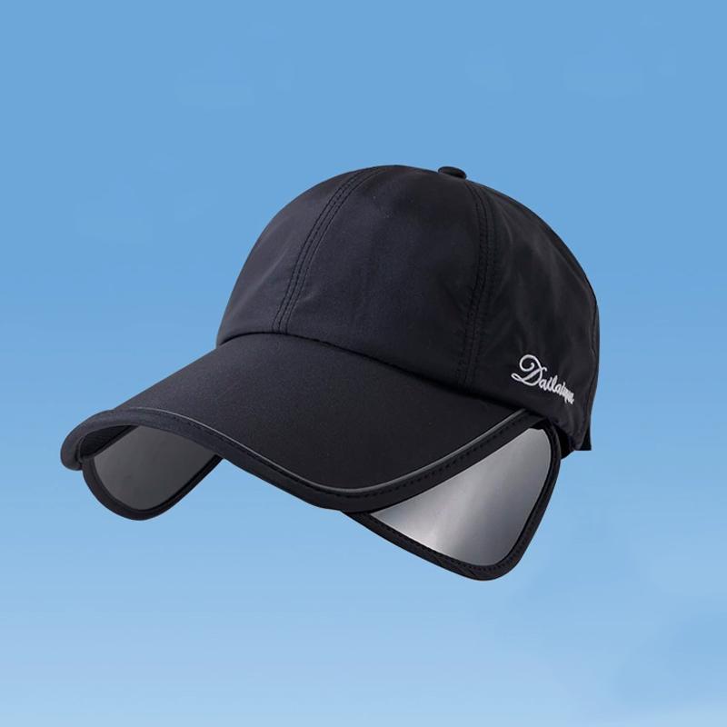Summer Sun Protection Hat For Women Large And Wide Brimmed Outdoor Sports Sun Hat Open Top Fedora Hat Ponytail Hat